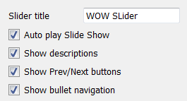 First tab : Jquery Slider